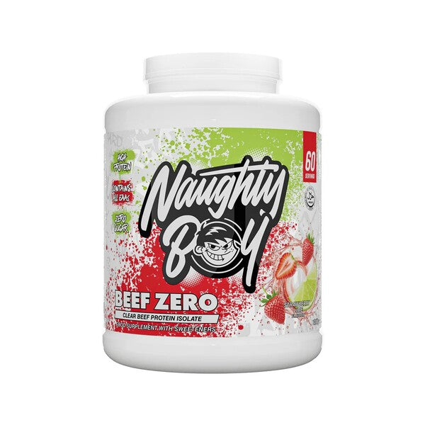 Naughty Boy Beef Zero - Strawberry Lime