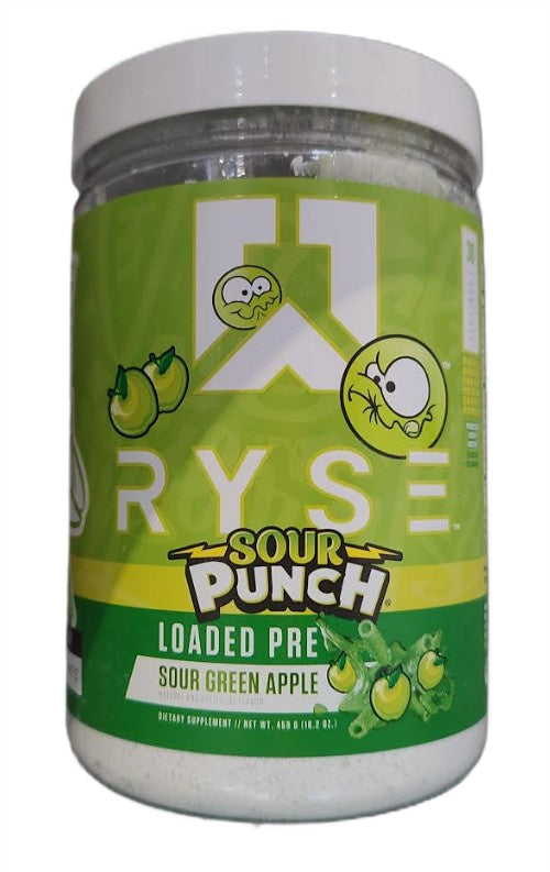 RYSE Loaded Pre - Sour Punch Sour Green Apple