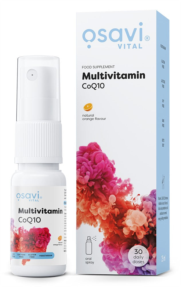 Osavi Multivitamin CoQ10 Oral Spray, Orange