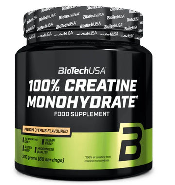 BioTechUSA 100% Creatine Monohydrate - Neon Citrus