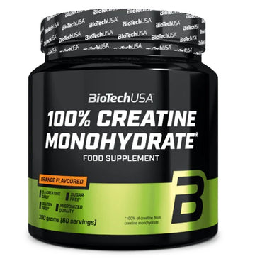 BioTechUSA 100% Creatine Monohydrate - Orange