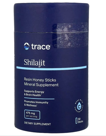 Trace Minerals Shilajit Resin Sticks, Honey
