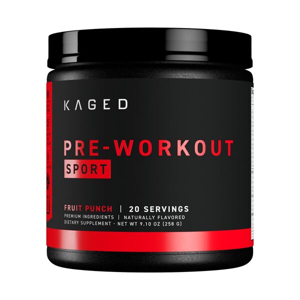 Kaged Muscle Pre-Workout Sport - Fruit Punch