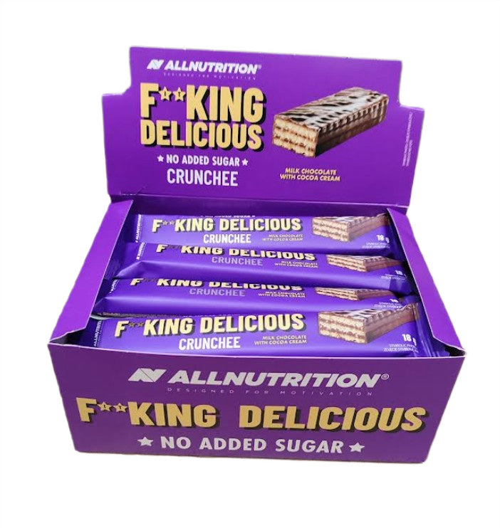 Allnutrition Fitking Delicious Crunchee, Milk Chocolate with Cocoa Cream