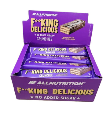 Allnutrition Fitking Delicious Crunchee, Milk Chocolate with Cocoa Cream