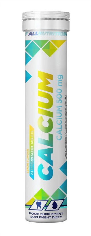 Allnutrition Calcium, 500mg (Lemon)