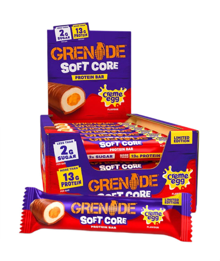 Grenade Soft Core Protein Bars - Creme Egg