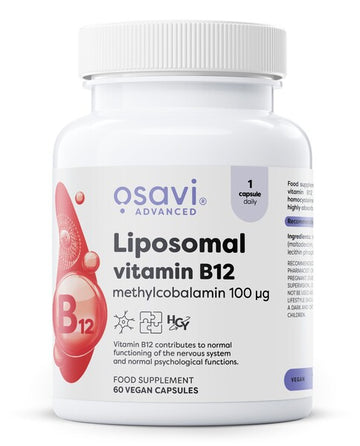 Osavi Liposomal Vitamin B12, Methylcobalamin 100mcg