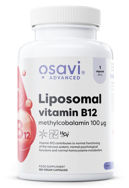 Osavi Liposomal Vitamin B12, Methylcobalamin 100mcg