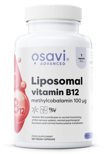 Osavi Liposomal Vitamin B12, Methylcobalamin 100mcg