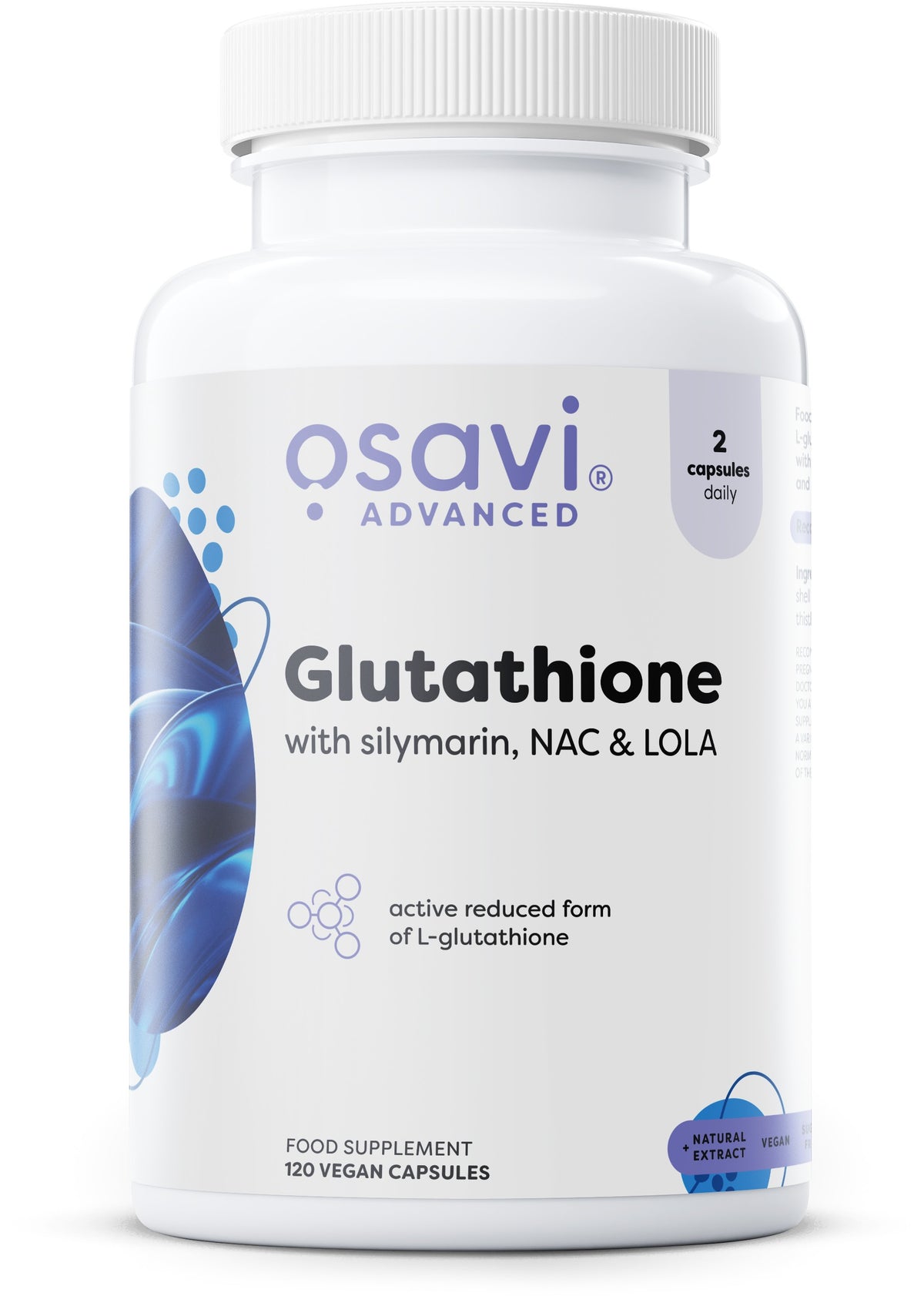 Osavi Glutathione with Silymarin, NAC & LOLA