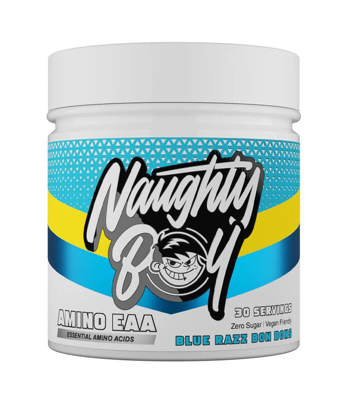 Naughty Boy Amino EAA - Blue Razz Bon Bons