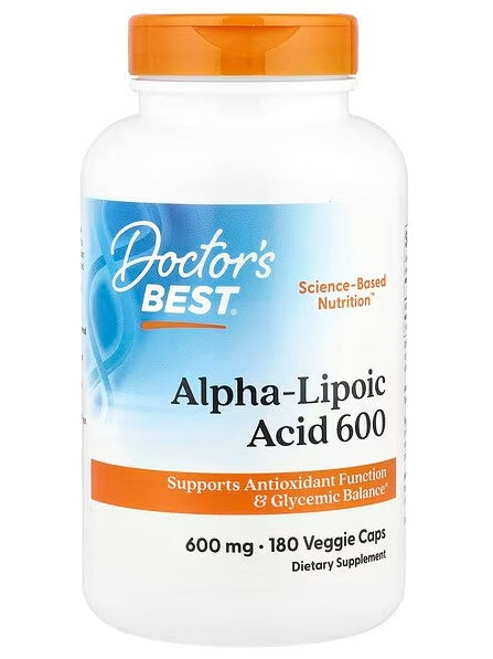 Doctor's Best Alpha-Lipoic Acid, 600mg