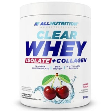 Allnutrition Clear Whey Isolate + Collagen - Cherry
