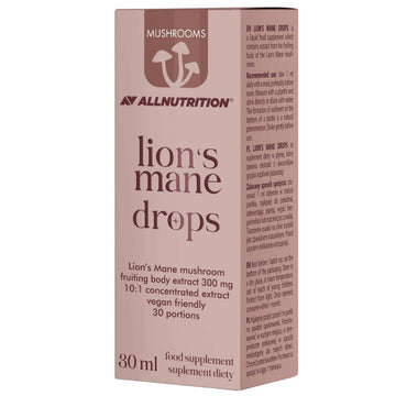 Allnutrition Mushrooms Lion's Mane Drops, 300mg