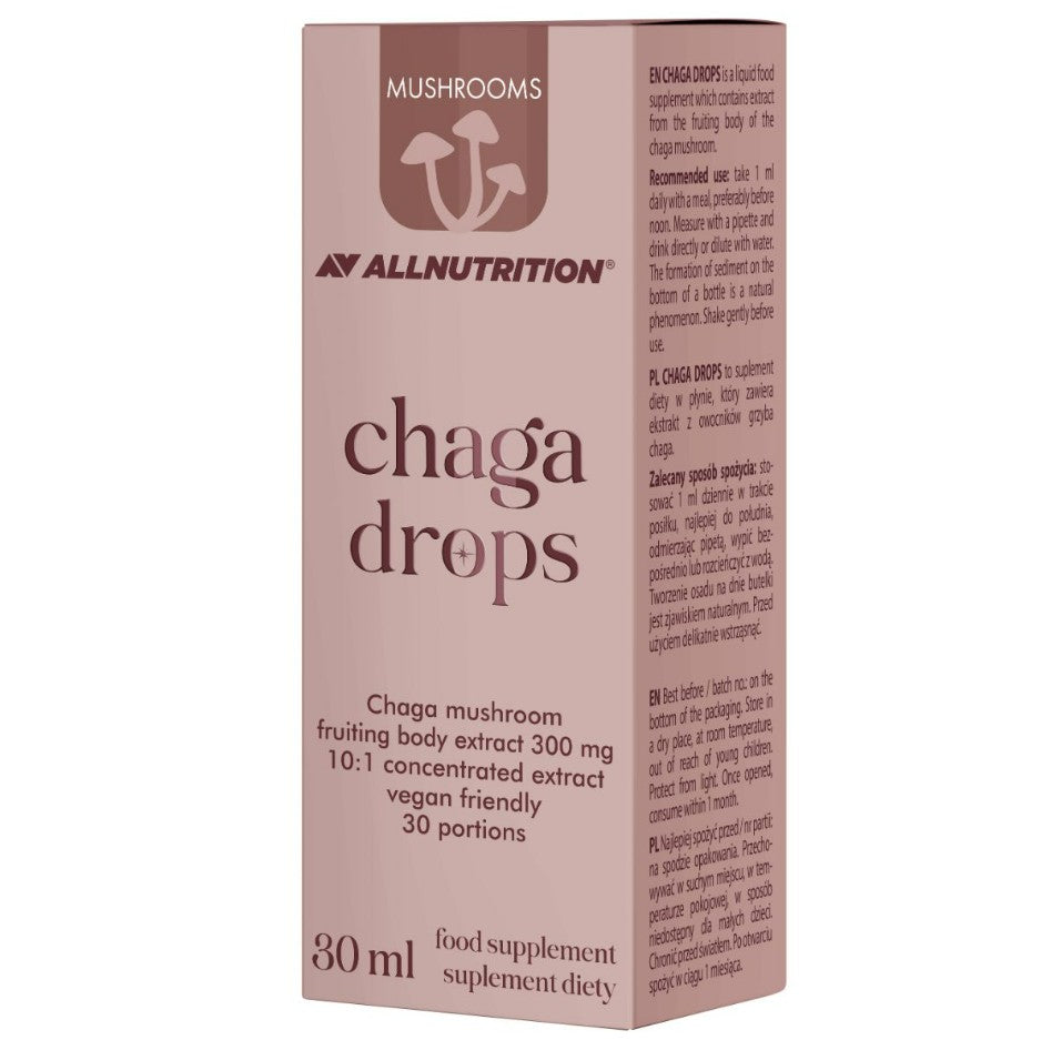 Allnutrition Mushrooms Chaga Drops, 300mg