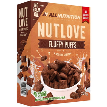 Allnutrition Nutlove Fluffy Puffs, Nougat Cream