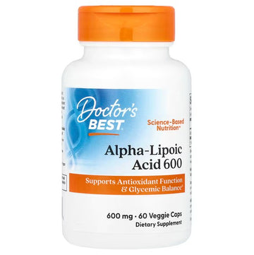 Doctor's Best Alpha-Lipoic Acid, 600mg