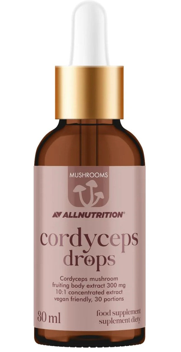 Allnutrition Mushrooms Cordyceps Drops, 300mg