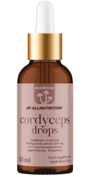 Allnutrition Mushrooms Cordyceps Drops, 300mg