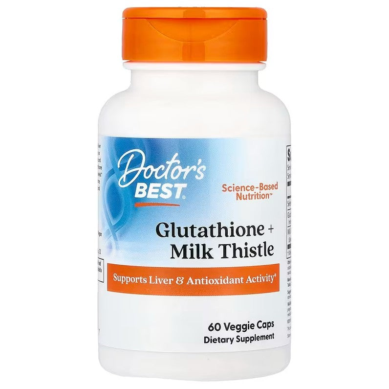Doctor's Best Glutathione + Milk Thistle