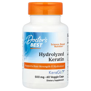 Doctor's Best Hydrolyzed Keratin, 500mg