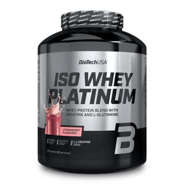 BioTechUSA Iso Whey Platinum - Strawberry