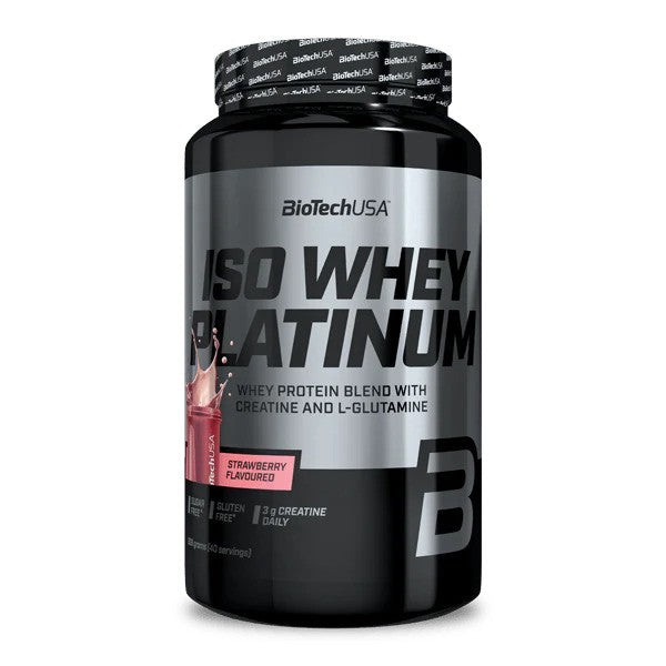 BioTechUSA Iso Whey Platinum - Strawberry