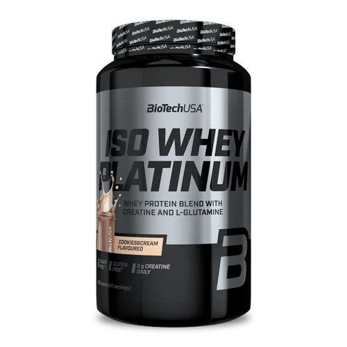 BioTechUSA Iso Whey Platinum - Cookies & Cream