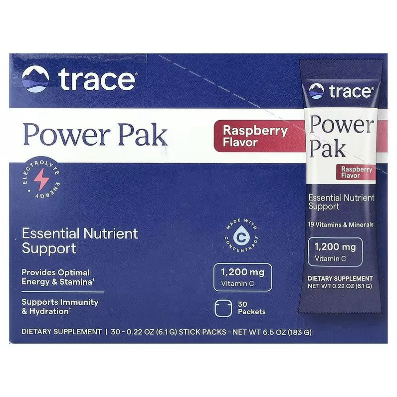 Trace Minerals Power Pak - Raspberry