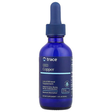 Trace Minerals Ionic Copper, 3mg
