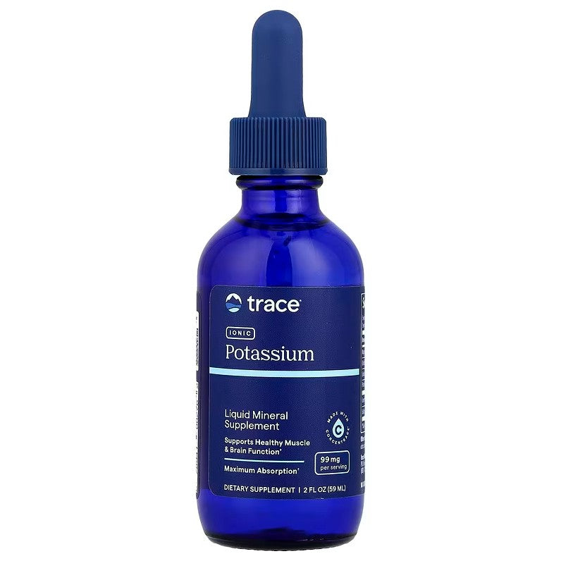Trace Minerals Ionic Potassium, 99mg