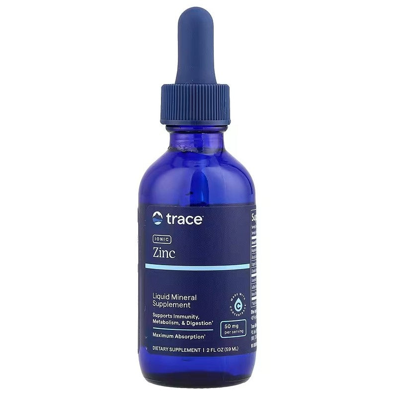 Trace Minerals Ionic Zinc, 50mg