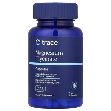 Trace Minerals Magnesium Glycinate, 120 mg
