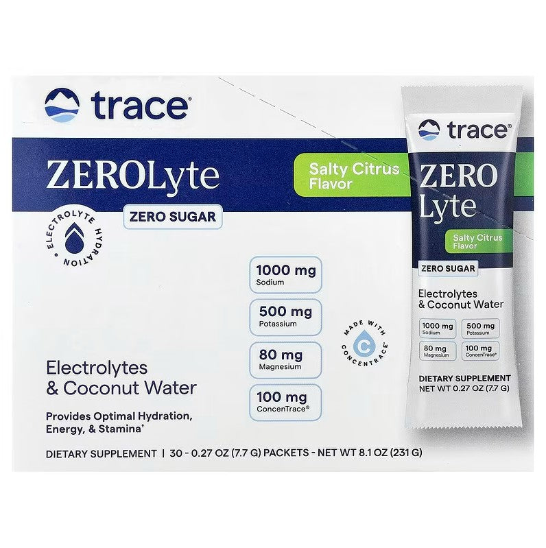 Trace Minerals ZEROLyte - Salty Citrus