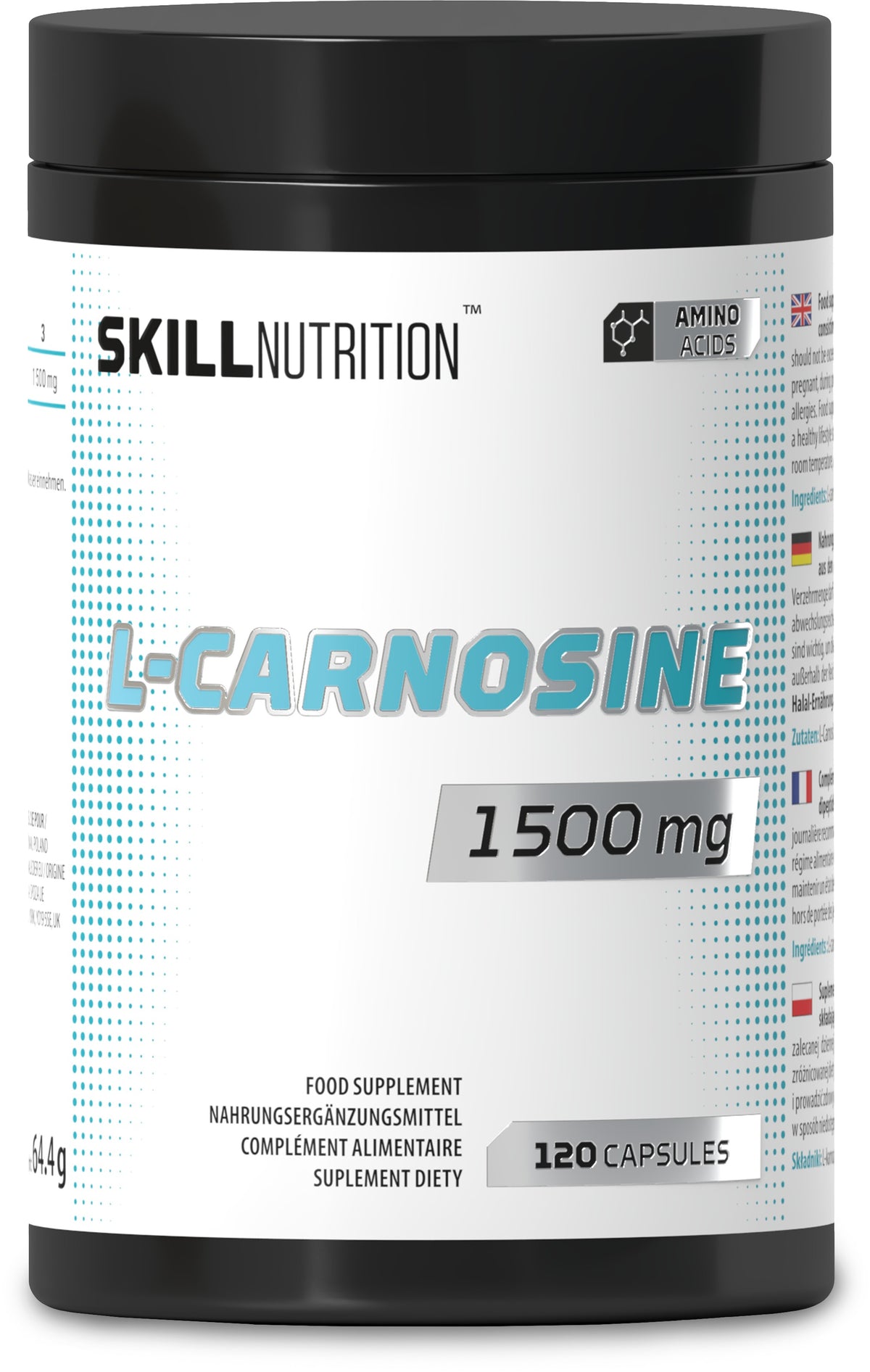 Skill Nutrition L-Carnosine, 1500mg