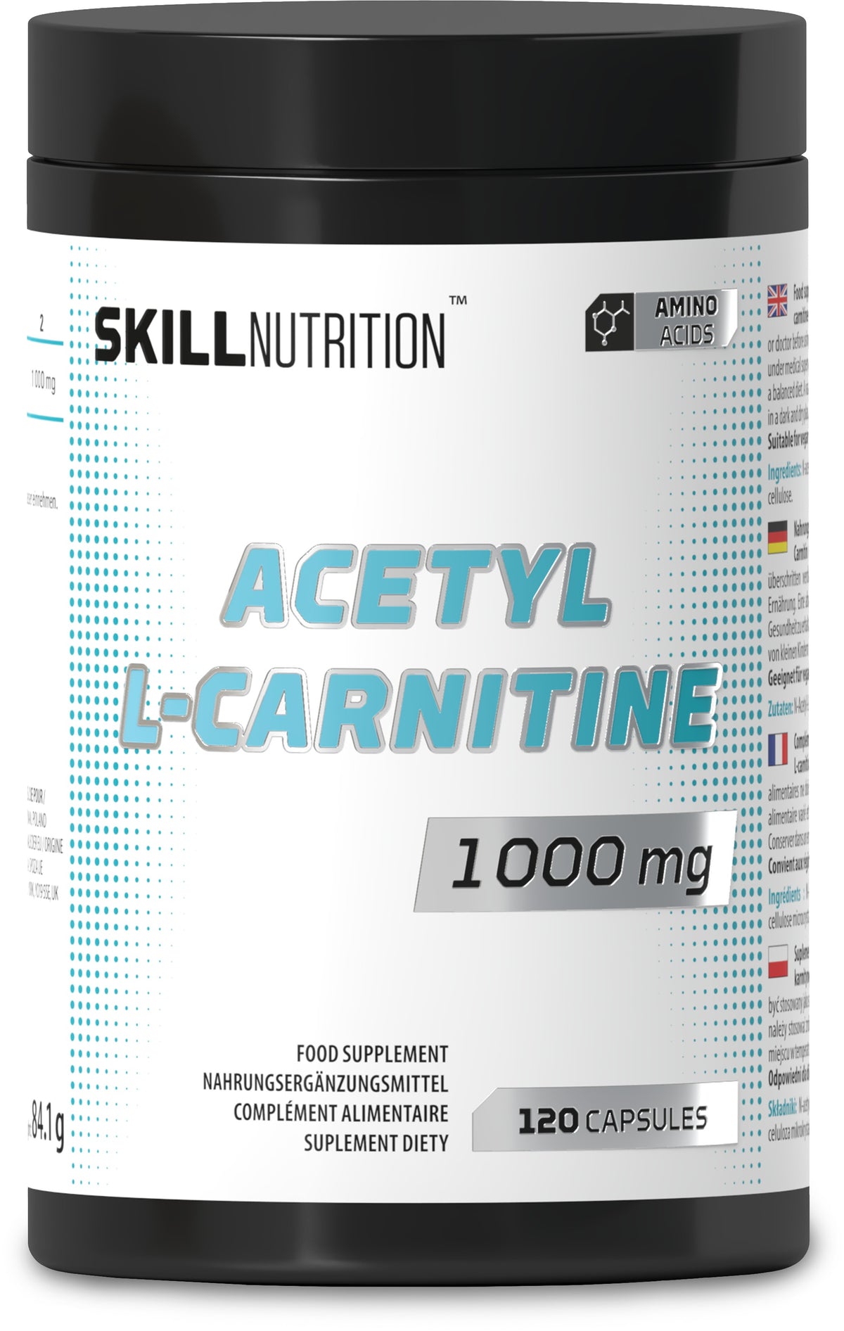 Skill Nutrition Acetyl L-Carnitine, 1000mg
