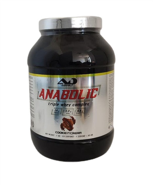 Addict Sport Nutrition Anabolic Triple Whey Complex - Cookie N'Cream