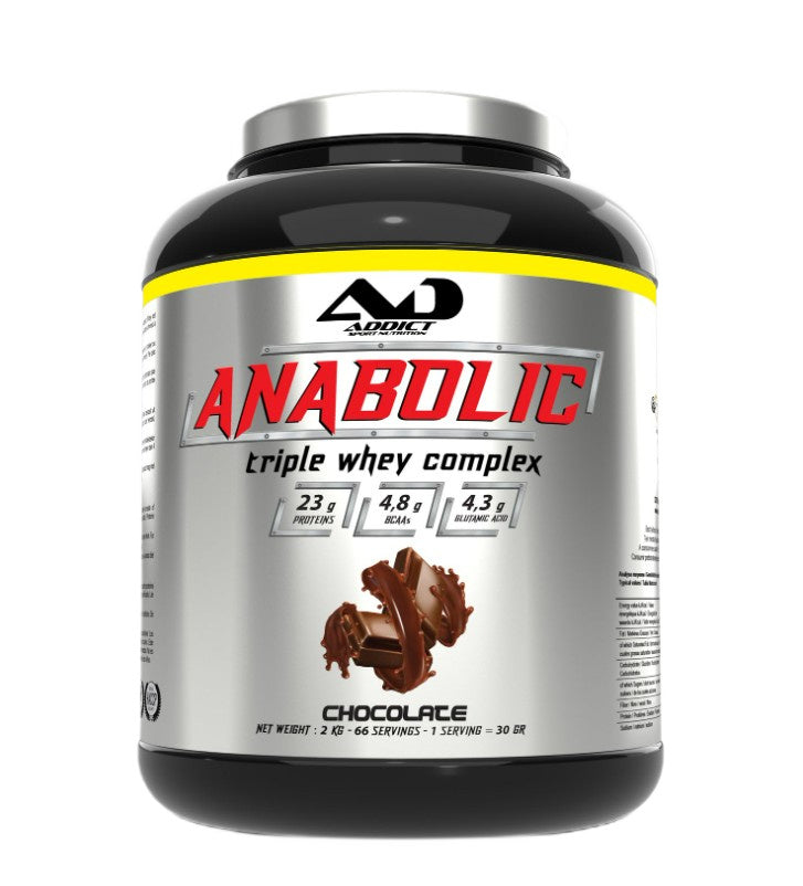 Addict Sport Nutrition Anabolic Triple Whey Complex - Chocolate