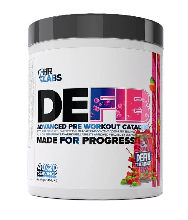 HR Labs Defib Advanced Pre Workout Catalyst - Cherryade
