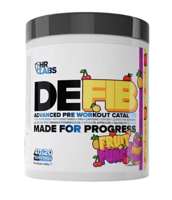 HR Labs Defib Advanced Pre Workout Catalyst - Fruit Punch