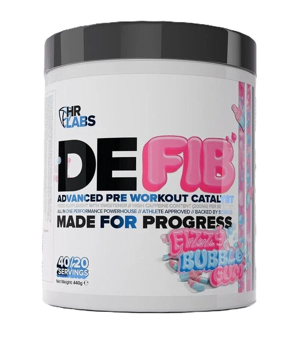 HR Labs Defib Advanced Pre Workout Catalyst - Fizzy Bubble Gum