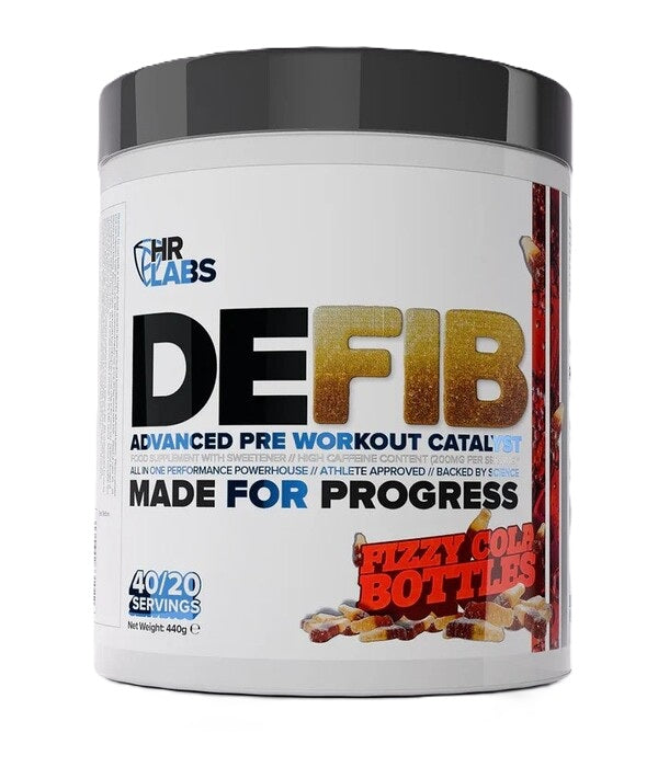 HR Labs Defib Advanced Pre Workout Catalyst - Fizzy Cola Bottles