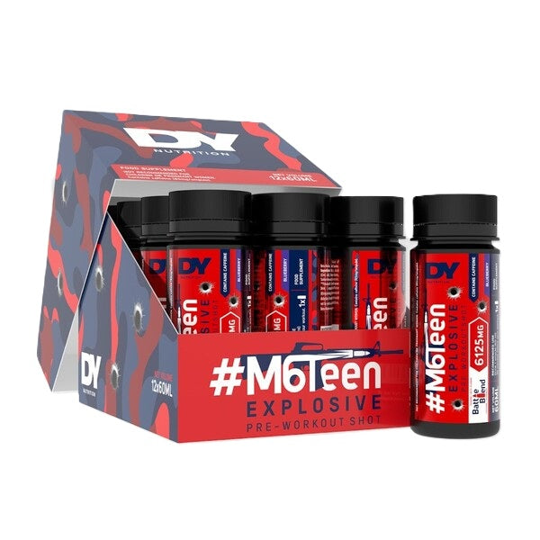Dorian Yates #M6Teen Explosive Pre-Workout Shot - Blueberry