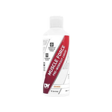 Dorian Yates Muscle Force Liquid Pre-Workout - Orange