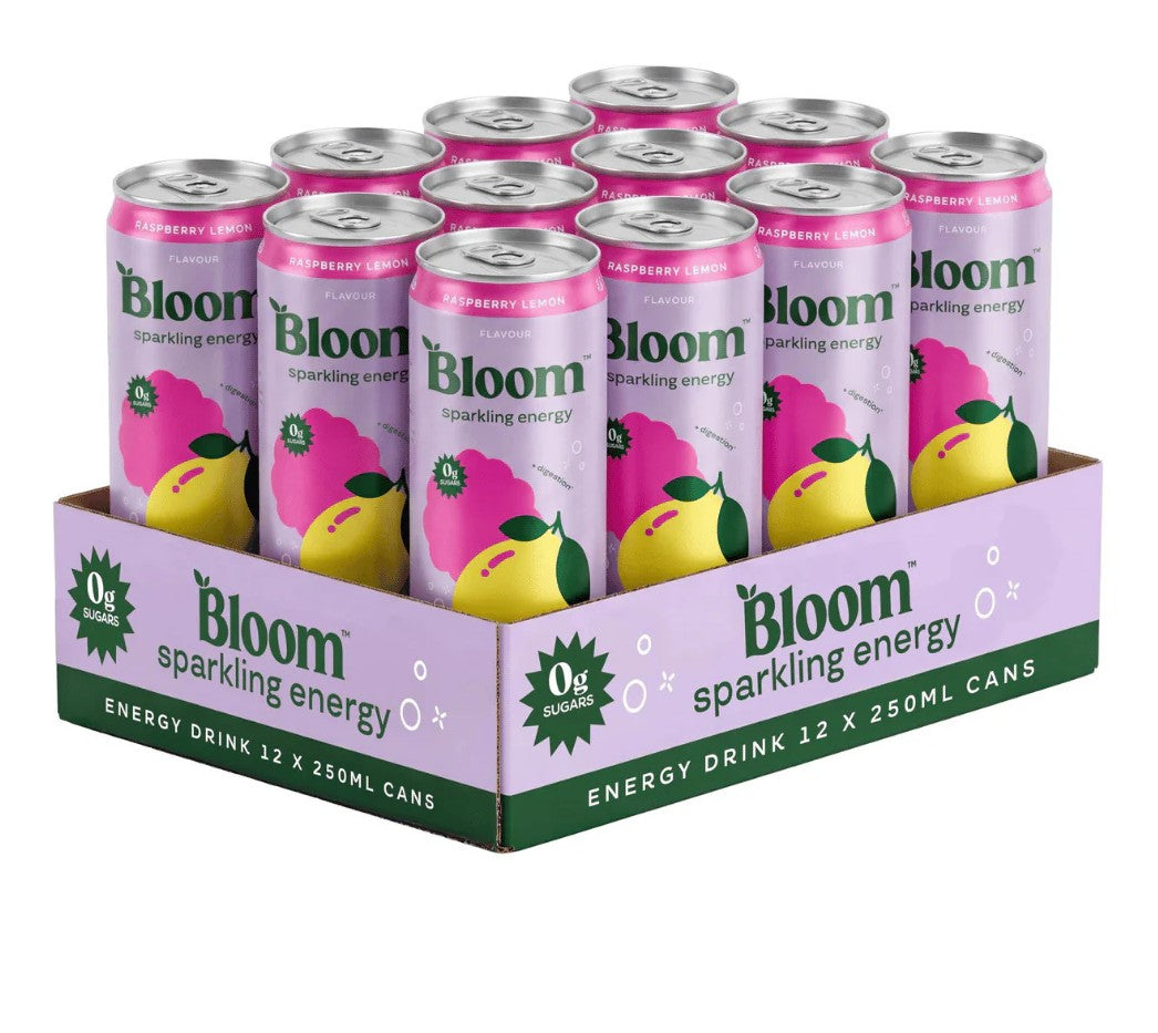Bloom Sparkling Energy - Raspberry Lemon