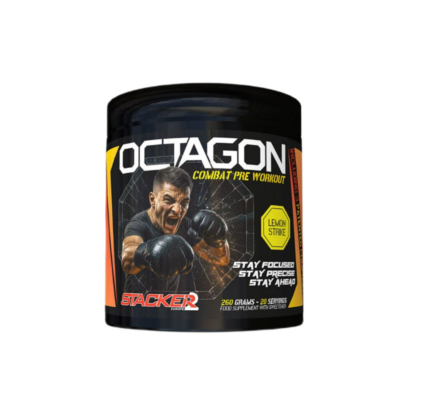 Stacker2 Europe Octagon Pre Workout - Lemon Strike