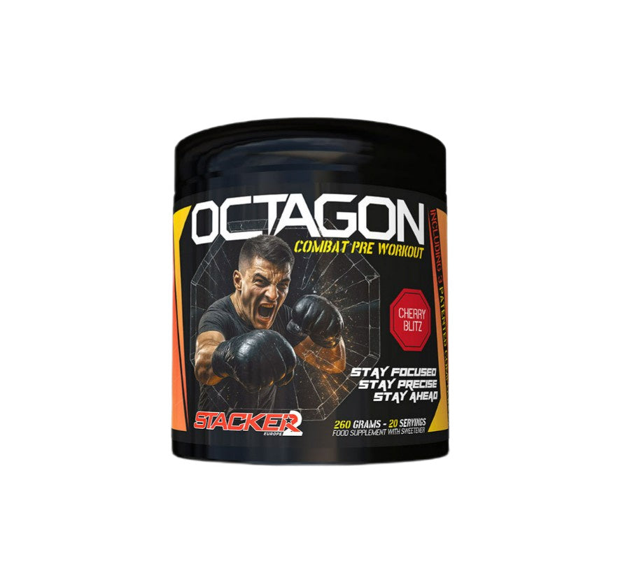 Stacker2 Europe Octagon Pre Workout - Cherry Blitz