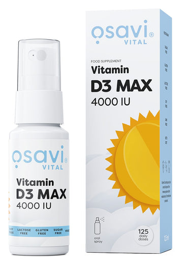 Osavi Vitamin D3 Oral Spray, MAX 4000IU