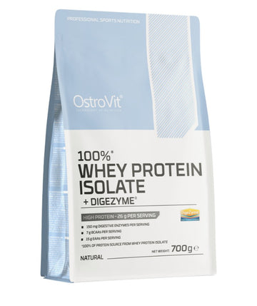 OstroVit 100% Whey Protein Isolate + Digezyme, Natural